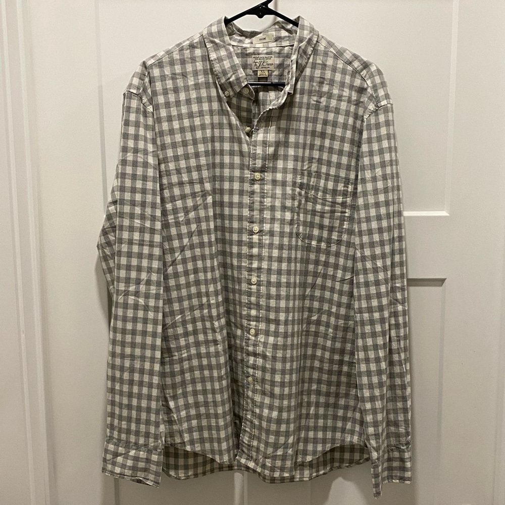 J. Crew Men’s Slim Broken-in organic cotton oxford shirt